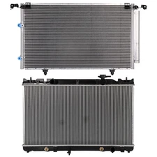 Radiator & AC Condenser Cooling Kit For Toyota 2002-2006 Camry 2004-2008 Solara