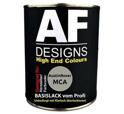 500ml Autolack für AustinRover MCA Platinum Metallic  Autolack Spritzfertig