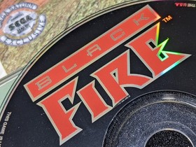 Black Fire Sega Saturn Complete in Box