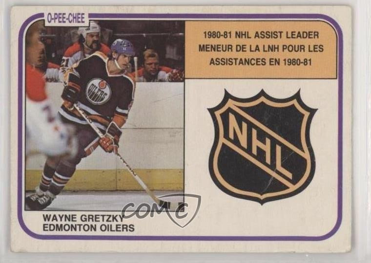 1981-82 O-Pee-Chee Wayne Gretzky #383 HOF 12g7