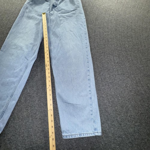 Levis 560 Jeans Mens 32x34 Light Blue Comfort Fit Tapered Leg Denim Pants Y2k - Picture 4 of 9