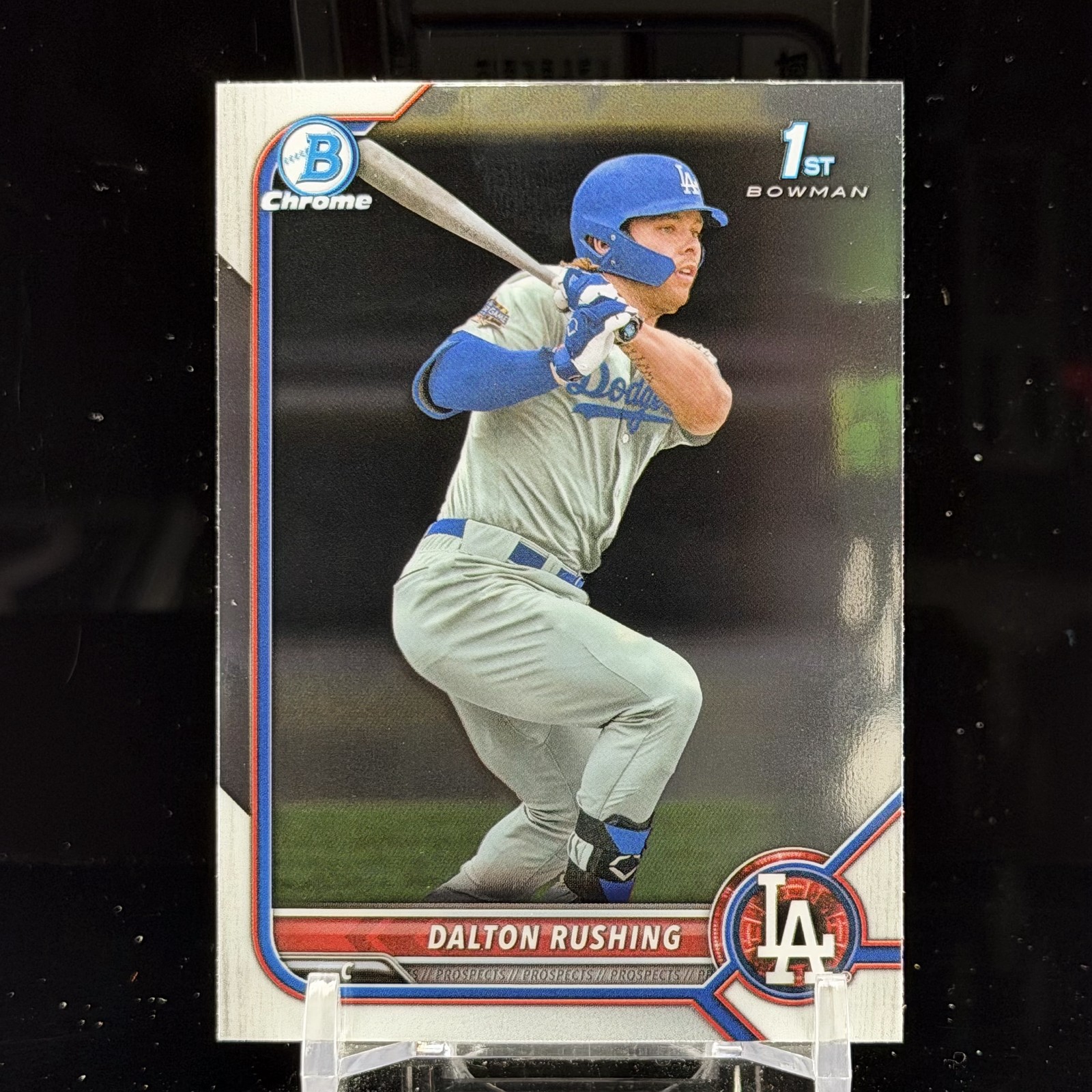 Dalton Rushing 2022 Bowman Draft - Chrome 1st Bowman #BDC-84 (RC)