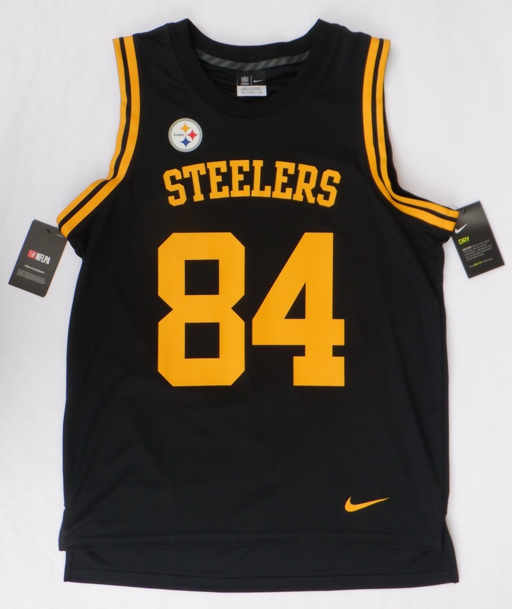 Nike Men's M Antonio Brown Sleeveless Tank Jersey Pittsburgh