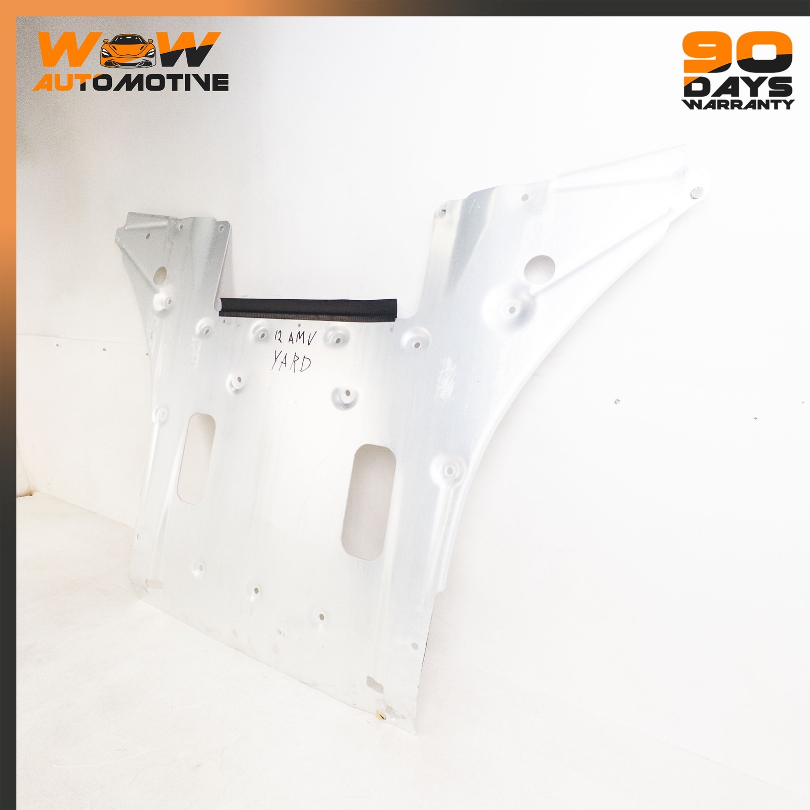 06-16 ASTON MARTIN V8 S VANTAGE REAR UNDER BODY SPLASH GUARD SHIELD COVER OEM  