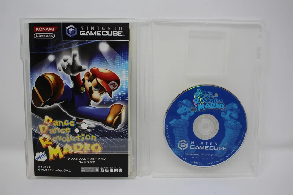 Dance Dance Revolution with Mario Mix Nintendo Gamecube Japanese - Image 3 of 4