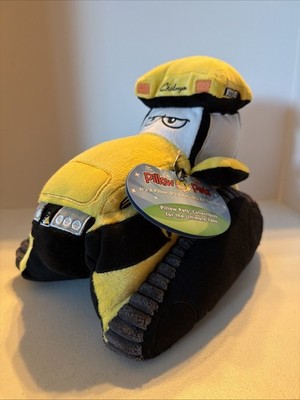 Pillow Pets CHALLENGER MT875E Farming Tractor Stuffed Plush Yellow