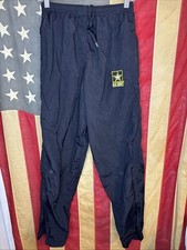 Medium Long APFU Pants Army Black Gold PT Physical Fitness Pants Unisex 5465