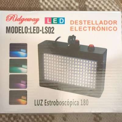 Ridgeway LED Room Strobe 180 Effect Light, Multicolor Manual Control LED-LS02