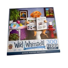 MasterPieces Ez Griff Wild Und Wunderlich The Bibliothek 300 Puzzle Komplett