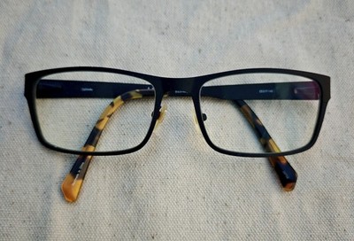 Argyleculture Russell Simmons Calloway BNV Black Navy Eyeglasses Frames Only