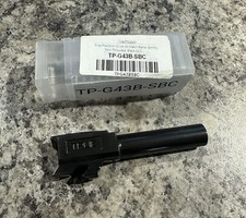 True Precision Match Grade 9mm Barrel for Glock 43 - Black DLC TP-G43B-SBC