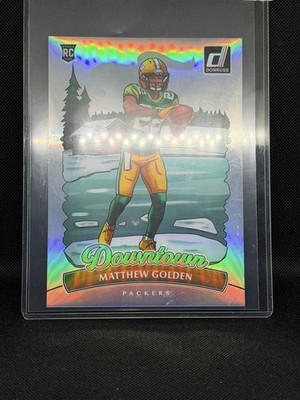 2025 Panini Donruss - Downtown! Matthew Golden #18 OVERSIZED (RC) 