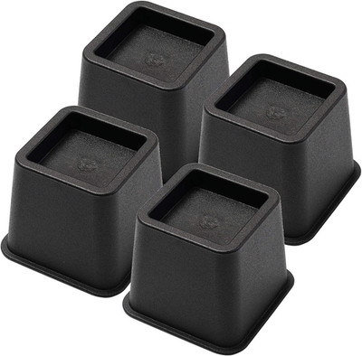 Bed Risers 3 Inch, Heavy Duty Square Furniture Frame Lift for Couch, Chair, Desk