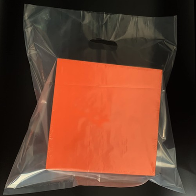 #ad 100 Pack 15x18 Clear Plastic Shopping Bags with HandlesClear Merchandise Plasti $46.40