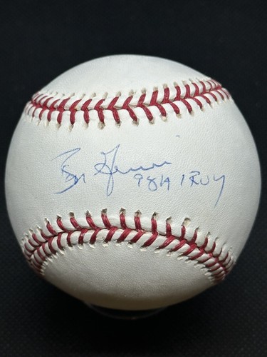 Ben Grieve 98 AL ROY Signed Baseball Rookie of the Year Oakland A's