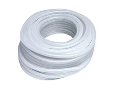 HPS 1/8" ID Clear High Temp Reinforced Silicone Heater Hose Tubing- 25 Feet Roll