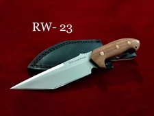 10" Base Camp Handmade 1095 Carbon Steel Combat Fighter Hunting Camp Knife RW-23