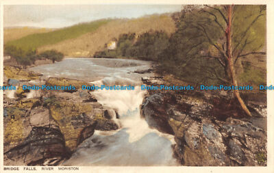 R164824 Bridge Falls. River Moriston. J. M. Kydd. RA