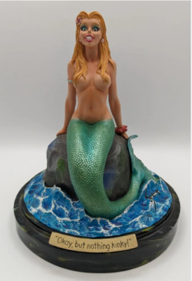 Doug Sneyd's Mermaid Statue by CS Moore Studios Limited Hand Painted #266 of 500