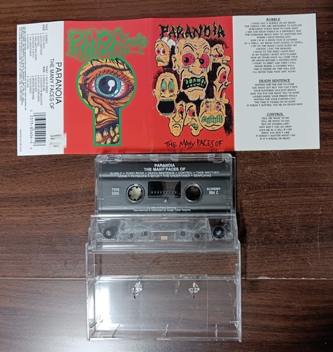 Paranoia - The Many Faces Of Cassette - 1989 - Alchemy Records - Picture 4 of 5