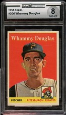 1958 Topps Baseball #306 Whammy Douglas