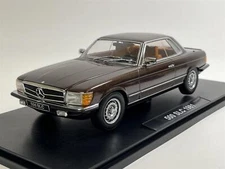 Mercedes 500 SLC C107 1981 Brown Metallic 1:18 Scale KK Scale 180851