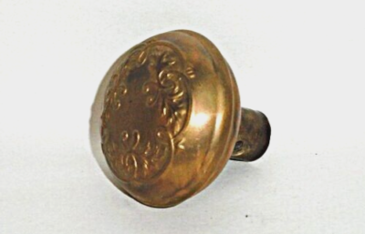 Victorian Bronze Door Knob ~ Corbin Loraine ~ Antique c:1905 ~ G