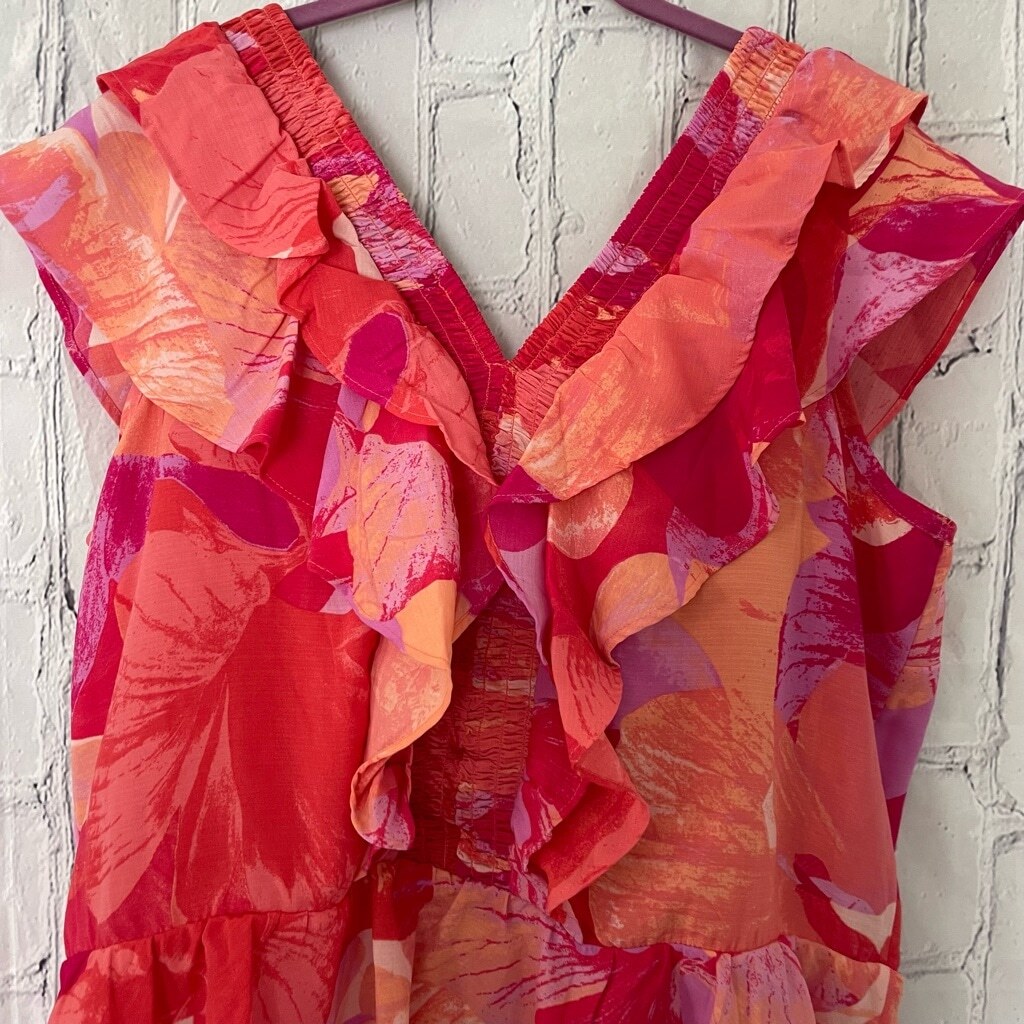 Sofia Vergara smocked ruffled blouse - image 8