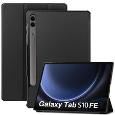 For 10.9" Samsung Galaxy Tab S10 FE Tablet Case  Folio Leather Stand Smart Cover