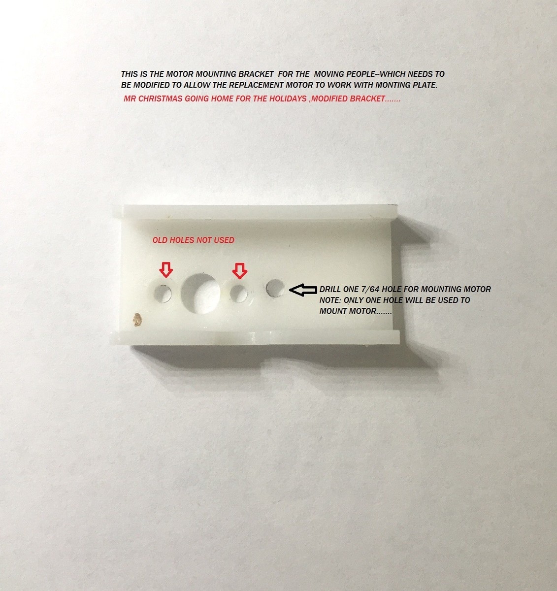 MR CHRISTMAS -Going Home For The Holidays -REPLACEMENT PART