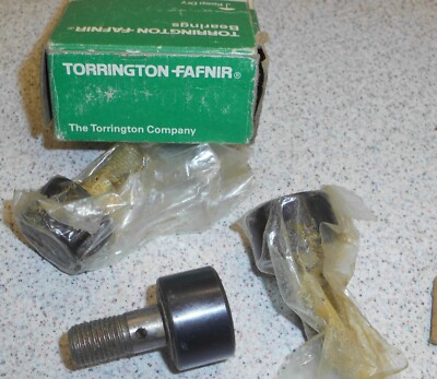 3 Stück Kurvenrolle CRS-16 25,4 mm 1''  Gewinde 7/16 Zoll Inch Torrington Fafnir