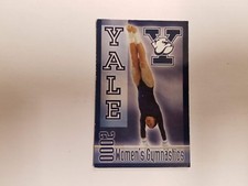 Yale University Bulldogs 2000 W Gymnastics Pocket Schedule - New Haven Register