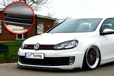 Spoilerschwert Frontspoiler mit Wing aus ABS für VW Golf 6 GTI GTD schwarz glanz