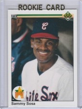 SAMMY SOSA ROOKIE CARD 1990 Upper Deck Star Baseball RC Chicago White Sox CUBS!