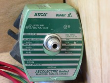 Asco 8317G35 Solenoid Valve 5-150 PSI 1/4" 10.1 Watts Used CSQ