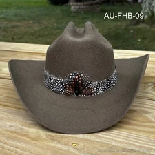Western Feather Hat Band for Cowboy Hats AU-FHB-09