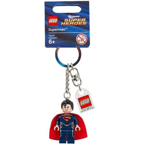LEGO DC Universe Super Heroes 850813 Superman Key Chain - NEW - Picture 2 of 2