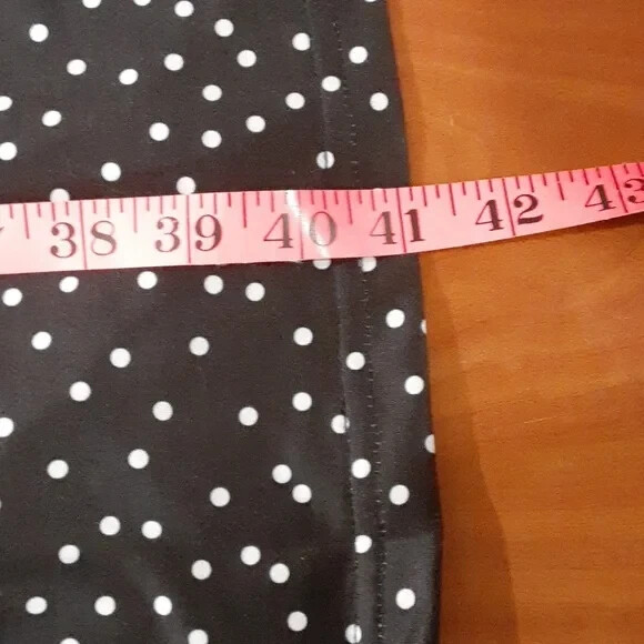 Ouges dress women's size small polka dot New - image 12