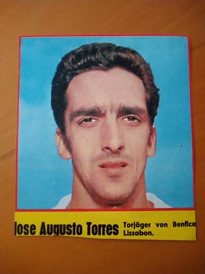 Jose Augusto Torres (+2010), SB Kicker/FuWo ,Benfica Lissabon,Ende 60iger J.  