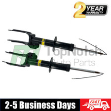 2x Front Shock Absorbers w/PASM For Porsche Cayenne 958 VW Touareg 7P6 2011-2018