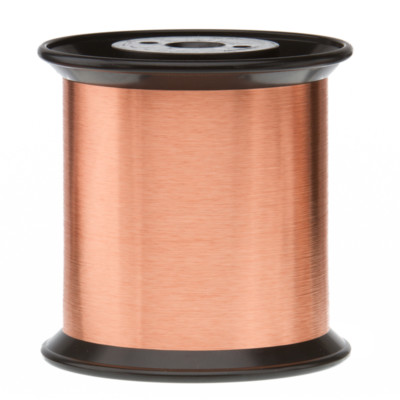 36 AWG Enameled Copper Magnet Wire – 1.0 Lbs Spool (12,772 Ft), Remington Industries