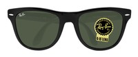 Ray Ban Rb4105 601 Folding Wayfarer Black Frame Crystal Green Lens Sunglasses on sale Ray Ban Rb4105 601 Folding Wayfarer Black Frame Crystal Green Lens Sunglasses on sale