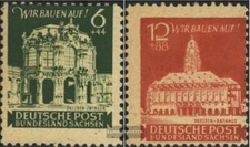 Soviet Zone (Allied.cast.) 64-65 (complete issue) used 1946 Rec