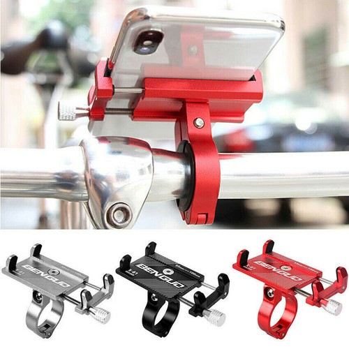 Bike Bicycle Motorcycle Phone Holder Mount Bracket Motorcycle Bracket Black - Photo 10 sur 15