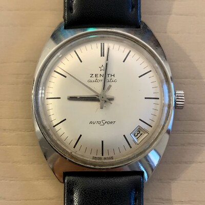 ZENITH OROLOGIO DA POLSO MECCANICO AUTOMATIC AUTOSPORT MANUALE SWISS MADE |  eBay