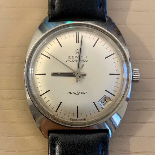 ZENITH OROLOGIO DA POLSO MECCANICO AUTOMATIC AUTOSPORT MANUALE SWISS MADE |  eBay