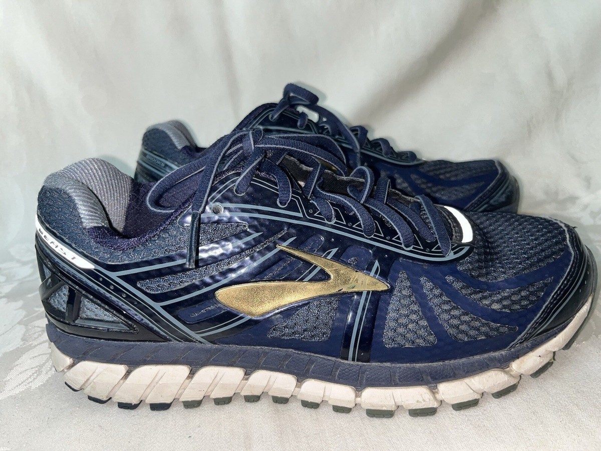 Brooks Beast 16 Men’s Running Athletic Shoes — Navy with Gold accents size 10.5 Brooks Beast GTS 24 Men main image 4