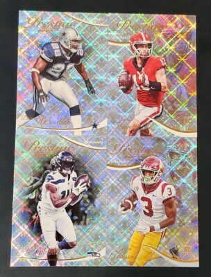 2023 Prestige Football DIAMOND Parallels with Rookies You Pick - 2 Card Minimum