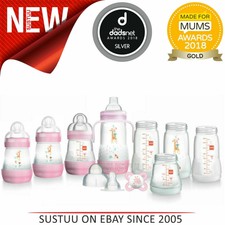mam bottles starter set pink