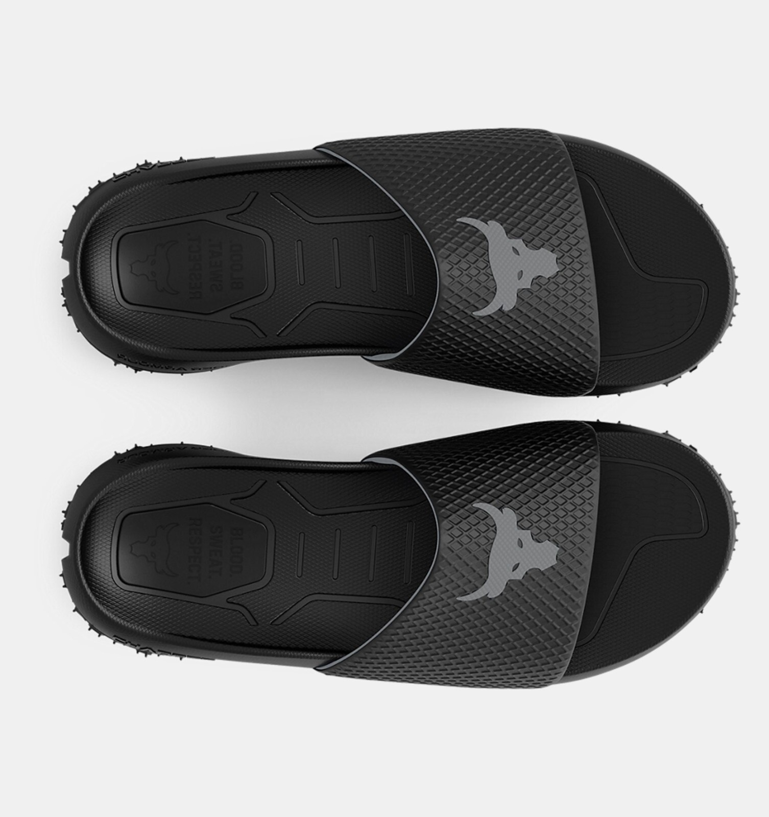 UNDER ARMOUR Men's UA Project Rock Slides Strap Sandals Sz 11 Black 3025237  NEW 195252940935 | eBay